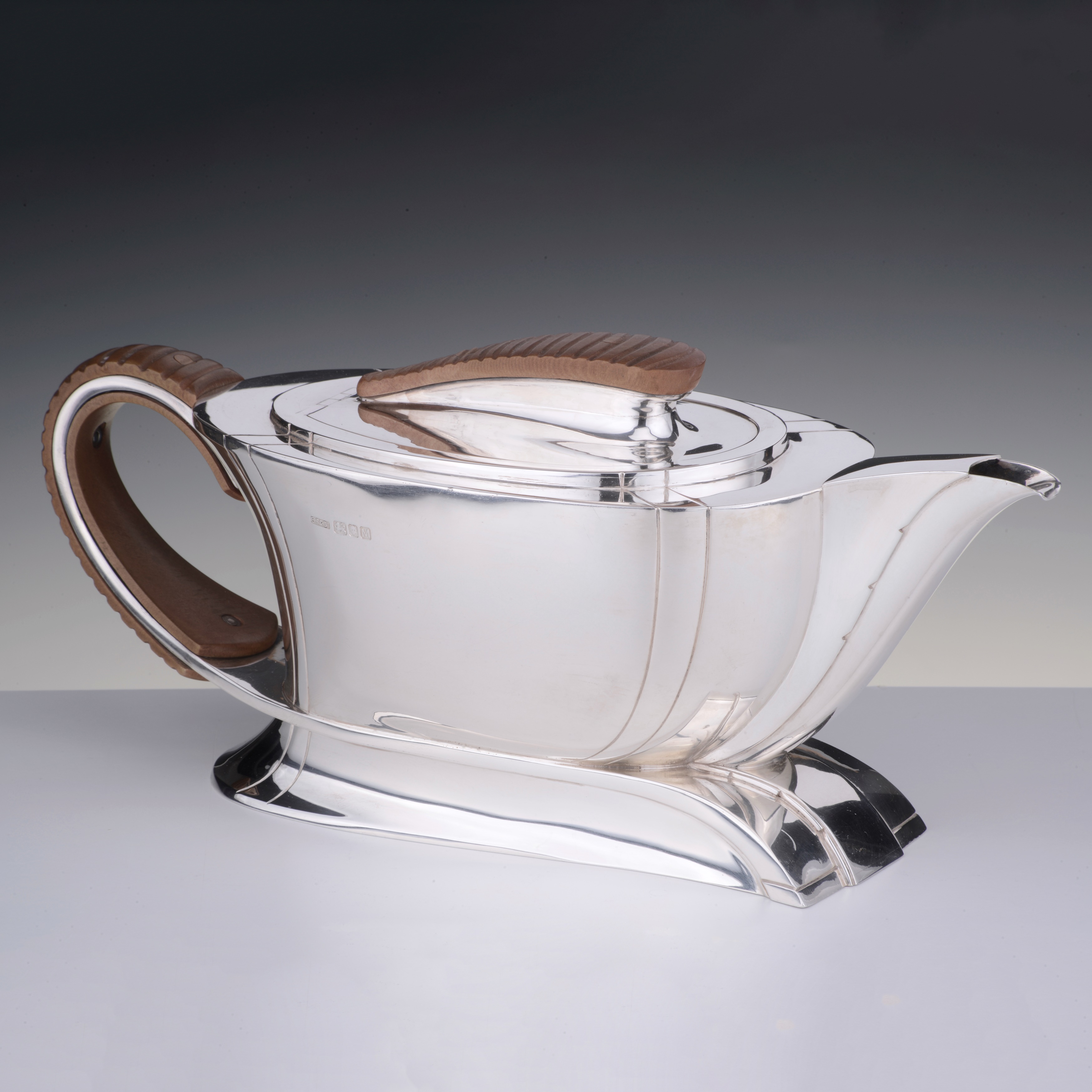 E Silver CO Teapot